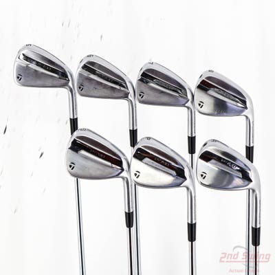 TaylorMade 2025 P790 Iron Set 5-PW AW True Temper Dynamic Gold Mid 115 X100 Steel X-Stiff Right Handed +1/2"