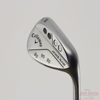 Callaway Jaws Raw Chrome Wedge Sand SW 56° 12 Deg Bounce X Grind Mitsubishi MMT 105 Graphite Stiff Right Handed 35.5in