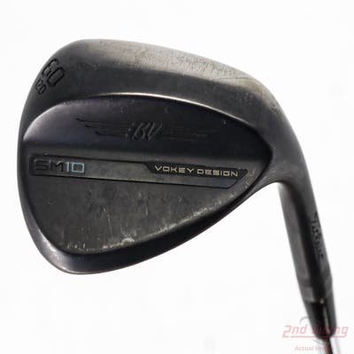 Titleist Vokey SM10 Jet Black Wedge Lob LW 60° 12 Deg Bounce D Grind Titleist Vokey BV Steel Wedge Flex Right Handed 35.25in