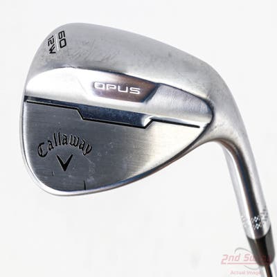 Callaway Opus Brushed Chrome Wedge Lob LW 60° 12 Deg Bounce W Grind True Temper Dynamic Gold Mid 115 Wedge Steel Wedge Flex Right Handed 35.0in