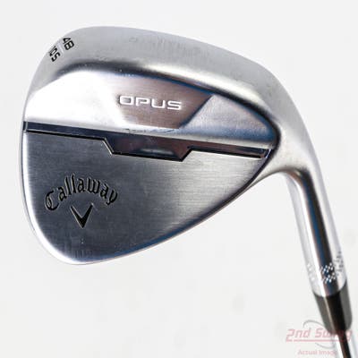 Callaway Opus Brushed Chrome Wedge Pitching Wedge PW 48° 10 Deg Bounce S Grind True Temper Dynamic Gold Mid 115 Wedge Steel Wedge Flex Right Handed 35.75in