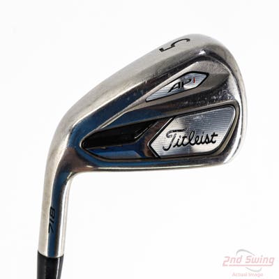 Titleist 718 AP1 Single Iron 5 Iron True Temper AMT Red R300 Steel Regular Left Handed 39.0in