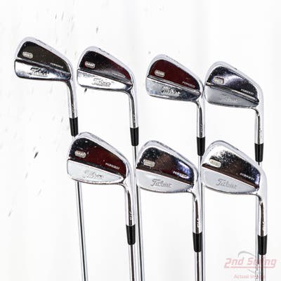 Titleist 710 MB Iron Set 3-PW True Temper Dynamic Gold S200 Steel Stiff Right Handed +1/4"