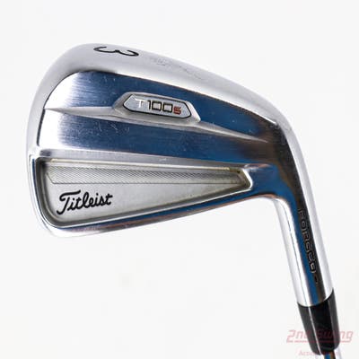 Titleist 2021 T100S Single Iron 3 Iron Stock Steel Shaft Steel Stiff Right Handed 40.25in