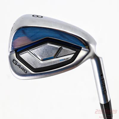 Ping G440 Single Iron 8 Iron Alta CB Blue Graphite Stiff Right Handed Black Dot 36.75in