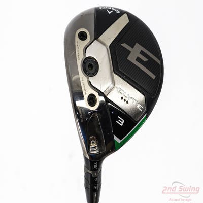 Callaway Elyte Triple Diamond Fairway Wood 3 Wood 3W 15° Fujikura Ventus Velocore+ Blue 6 Graphite Stiff Left Handed 43.5in