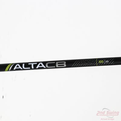 Used W/ Ping RH Adapter Ping ALTA CB 65 Black 65g Fairway Shaft Senior 41.25in