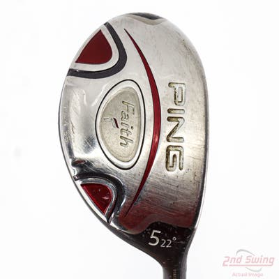 Ping Faith Fairway Wood 5 Wood 5W 22° Ping ULT 200 Ladies Graphite Ladies Right Handed 42.0in