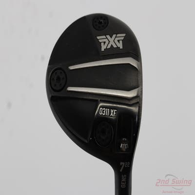 PXG 0311 XF GEN5 Fairway Wood 7 Wood 7W 22° Project X EvenFlow Riptide CB 60 Graphite Regular Right Handed 42.0in