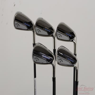 Callaway Paradym Ai Smoke Iron Set 7-PW SW Project X Cypher 2.0 40 Graphite Ladies Right Handed -3/4"