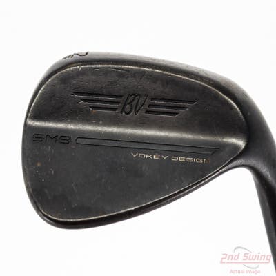 Titleist Vokey SM9 Jet Black Wedge Gap GW 52° 8 Deg Bounce F Grind UST Mamiya Recoil 65 F2 Graphite Senior Right Handed 35.5in