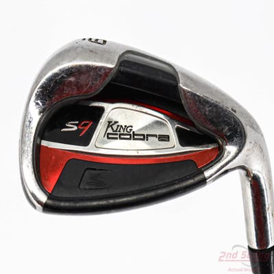 Cobra S9 Single Iron 9 Iron Nippon NS Pro 950GH Steel Stiff Right Handed 36.25in