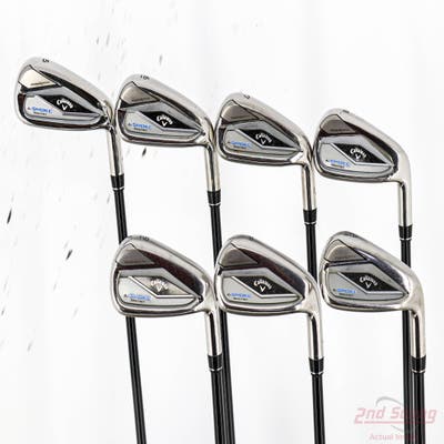 Callaway Paradym Ai Smoke Max Fast Iron Set 5-GW Mitsubishi Tensei Blue/Silver 40 Graphite Senior Right Handed STD