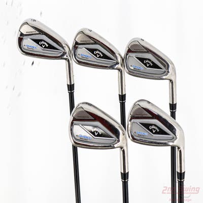Callaway Paradym Ai Smoke Max Fast Iron Set 6-PW Mitsubishi Tensei Blue/Silver 40 Graphite Senior Right Handed STD