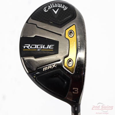 Callaway Rogue ST Max Fairway Wood 3 Wood 3W 15° Mitsubishi Tensei AV-XLINK Blue 65 Graphite Regular Right Handed 43.25in