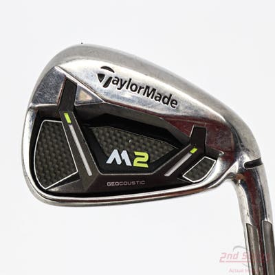 TaylorMade 2019 M2 Single Iron 6 Iron Stock Steel Shaft Steel Regular Right Handed 37.5in