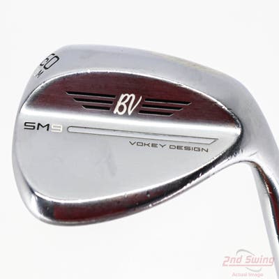 Titleist Vokey SM9 Tour Chrome Wedge Lob LW 60° 8 Deg Bounce M Grind Mitsubishi C6 Series Black Graphite Senior Right Handed 35.0in