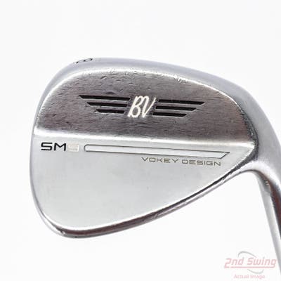 Titleist Vokey SM9 Tour Chrome Wedge Pitching Wedge PW 48° 10 Deg Bounce F Grind Mitsubishi C6 Series Black Graphite Senior Right Handed 35.75in