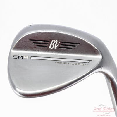 Titleist Vokey SM9 Tour Chrome Wedge Sand SW 54° 10 Deg Bounce S Grind Mitsubishi C6 Series Black Graphite Senior Right Handed 35.0in