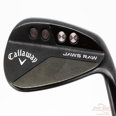 Callaway Jaws Raw Black Plasma Wedge Pitching Wedge PW 48° 10 Deg Bounce S Grind True Temper Dynamic Gold Spinner Tour Issue Steel Wedge Flex Right Handed 35.75in