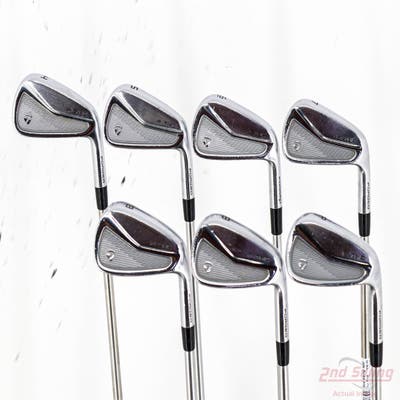 TaylorMade 2023 P7MC Iron Set 4-PW FST KBS Tour C-Taper 130 Steel X-Stiff Right Handed +1 1/2"