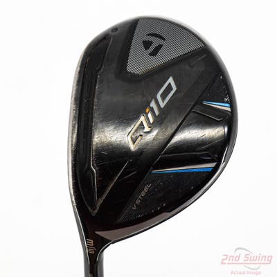 TaylorMade Qi10 Fairway Wood 3 Wood 3W 15° Fujikura Ventus TR Blue 6 Graphite Stiff Left Handed 43.5in
