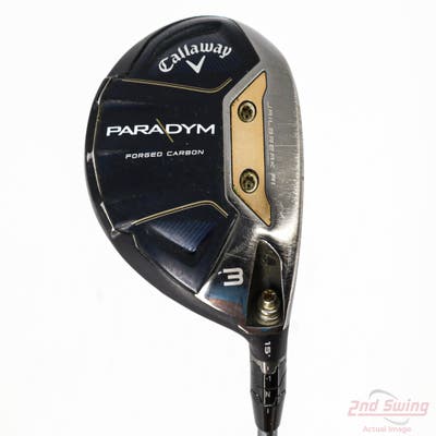 Callaway Paradym Fairway Wood 3 Wood 3W 15° Project X HZRDUS Silver Gen4 60 Graphite Regular Right Handed 43.25in