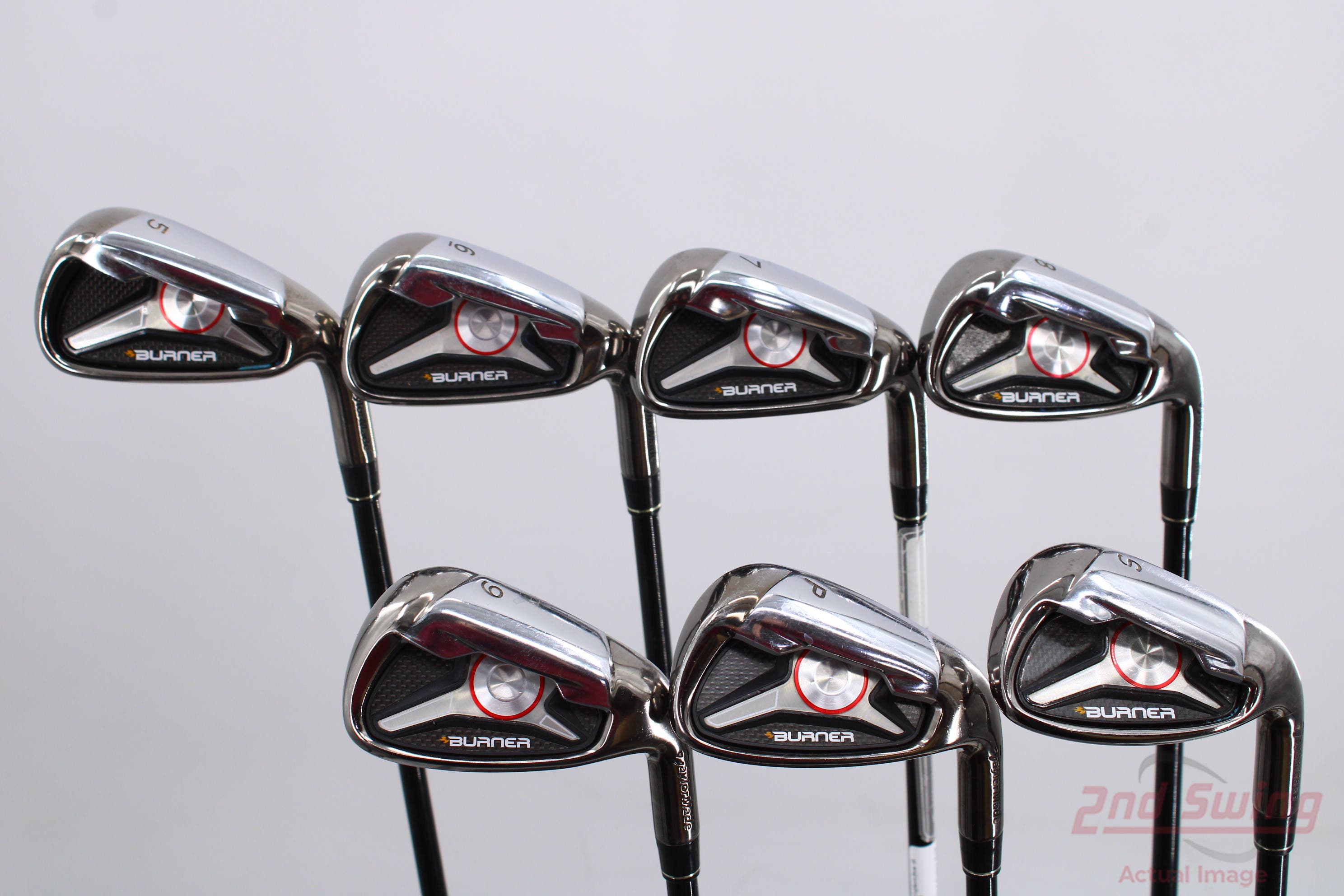 TaylorMade 2009 Burner Iron Set (AN2227218129) 2nd Swing Golf