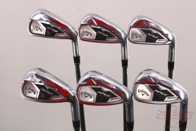 Callaway Apex 19 Iron Set 5-PW Project X Catalyst 60 Graphite Regular Right Handed 38.25in