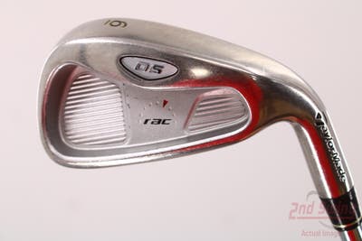 TaylorMade Rac OS 2005 Single Iron 6 Iron TM T-Step 90 Steel Regular Right Handed 37.75in