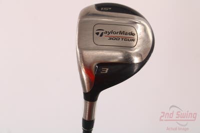 TaylorMade 300 Tour Fairway Wood 3 Wood 3W 15° Stock Graphite Shaft Graphite Regular Left Handed 43.0in