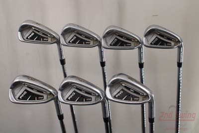Ping I25 Iron Set 4-PW Ping CFS Steel Stiff Right Handed Blue Dot 38.5in