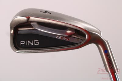 Ping G25 Single Iron 4 Iron Ping CFS Steel Regular Right Handed Blue Dot 39.0in