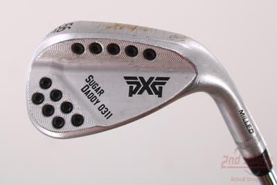 PXG 0311 Sugar Daddy Milled Chrome Wedge Sand SW 56° 10 Deg Bounce Nippon NS Pro Modus 3 Tour 120 Steel Stiff Right Handed 35.25in
