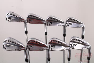 PXG 0311XF Chrome Iron Set 4-PW AW FST KBS Tour C-Taper Lite 110 Steel Stiff Right Handed 38.25in