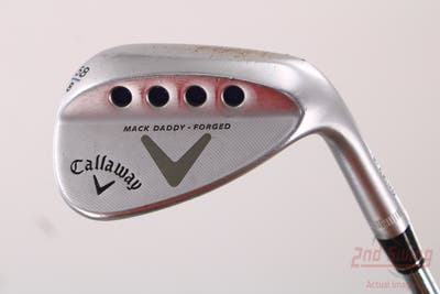 Callaway Mack Daddy Forged Chrome Wedge Lob LW 58° 8 Deg Bounce Dynamic Gold Tour Issue S200 Steel Stiff Right Handed 35.0in