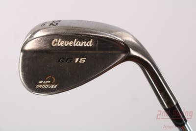 Cleveland CG15 Black Pearl Wedge Gap GW 52° 10 Deg Bounce Dynamic Gold Spinner Steel Wedge Flex Right Handed 36.5in