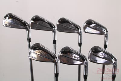 Titleist 718 T-MB Iron Set 4-PW Project X Rifle 5.5 Steel Regular Right Handed 38.0in