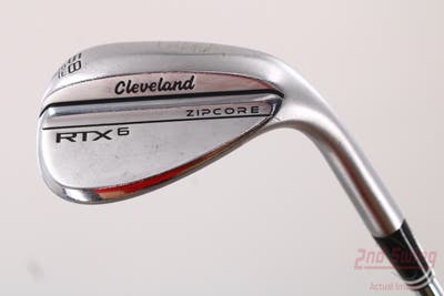 Cleveland RTX 6 ZipCore Tour Satin Wedge Lob LW 58° 6 Deg Bounce Nippon NS Pro Modus 3 Tour 115 Steel Wedge Flex Right Handed 36.0in
