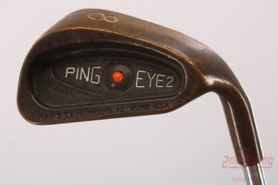 Ping Eye 2 Beryllium Copper Single Iron 8 Iron Ping ZZ Lite Steel Stiff Right Handed Orange Dot 36.0in
