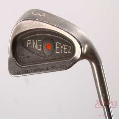 Ping Eye 2 Single Iron 3 Iron Ping ZZ Lite Steel Stiff Right Handed Orange Dot 38.5in