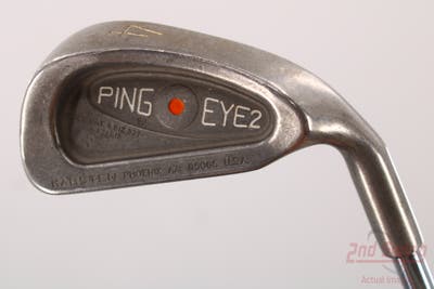 Ping Eye 2 + Single Iron 4 Iron Ping KT Steel Stiff Right Handed Orange Dot 38.5in