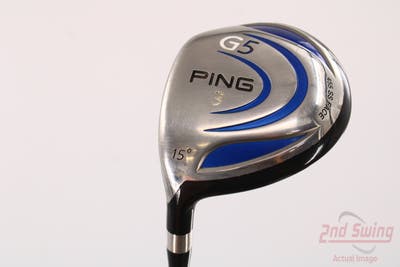 Ping G5 Fairway Wood 3 Wood 3W 15° Ping TFC 100F Graphite Stiff Left Handed 43.0in