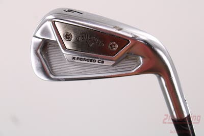 Callaway X Forged CB 21 Single Iron 4 Iron Project X Rifle 6.0 Steel Stiff Right Handed 37.25in