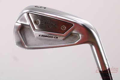 Callaway X Forged CB 21 Single Iron 5 Iron Project X Rifle 6.0 Steel Stiff Right Handed 37.5in