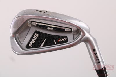 Ping I20 Single Iron 7 Iron Ping CFS Steel Stiff Right Handed Black Dot 37.25in