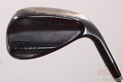 Cleveland RTX ZipCore Black Satin Wedge Lob LW 60° 12 Deg Bounce Dynamic Gold Spinner TI Steel Wedge Flex Right Handed 35.0in