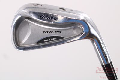 Mizuno MX 25 Single Iron 6 Iron Mizuno Exsar IS2 Graphite Regular Right Handed 38.0in