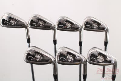 Callaway X-22 Tour Iron Set 4-PW True Temper Dynamic Gold S300 Steel Stiff Right Handed 38.5in