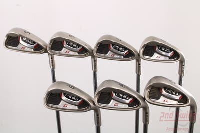 Ping G20 Iron Set 5-PW SW Ping CFS Steel Regular Right Handed Black Dot 38.75in